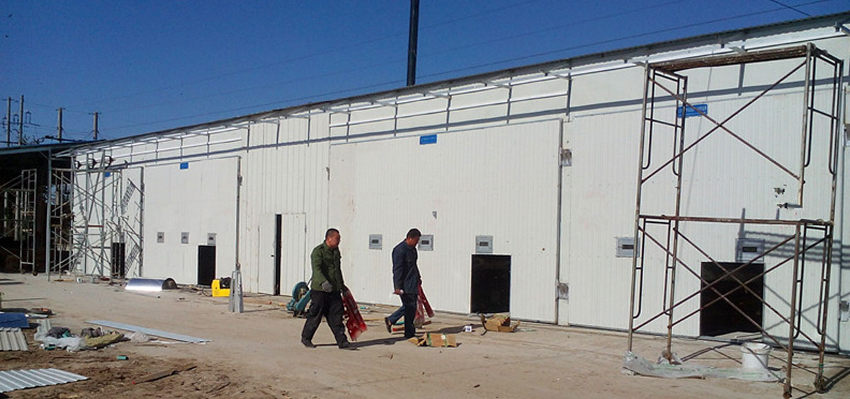 四連體HGM-300安裝現(xiàn)場(chǎng)